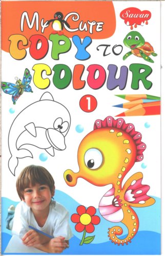My Cute Copy to Colour 1