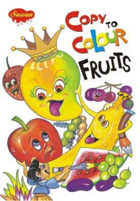 Fruits (copy to colour)