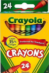 Crayola Crayons (24-in-pack)