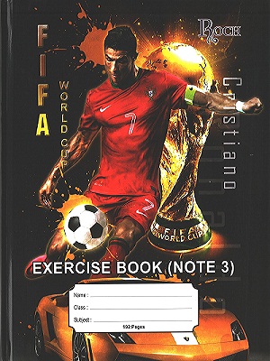 Exercise Book Note 3 (Fancy type s/s)