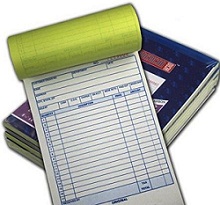 Invoice Book (Carbon)