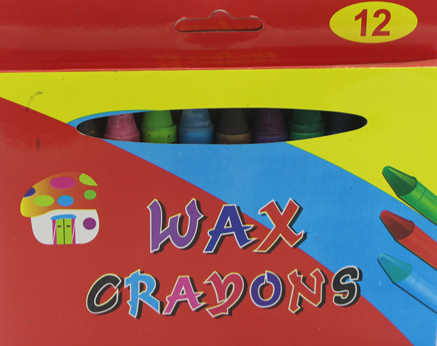 Wax Crayons (12 in pack)