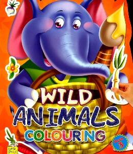 Wild Animals Colouring Book 3